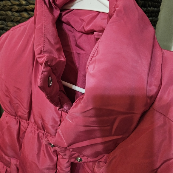 Fashion Nova Womens Bright Pink Puffer Vest - Picture 3 of 8